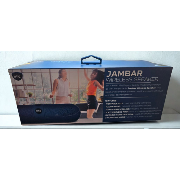 iHip Portable Speaker One Size Blue - Picture 3 of 5